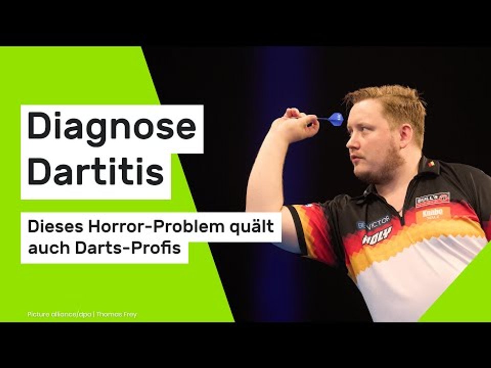 Diagnose Dartitis: Dieses Horror-Problem quält auch Darts-Profis