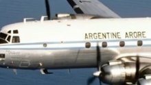 Avião da Argentina que desapareceu sobre o Mar - Voo dos cadetes