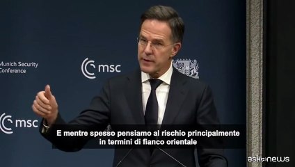 Nato, Rutte: i sabotaggi russi "accelerano l'escalation"