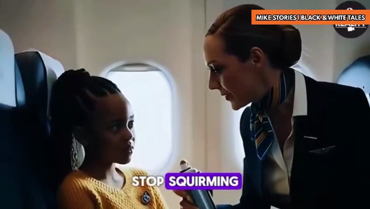 Flight Attendant SPRAYS Black Girl In First Class for “Smelling Bad”—What Happened SHOCKED Everyone!