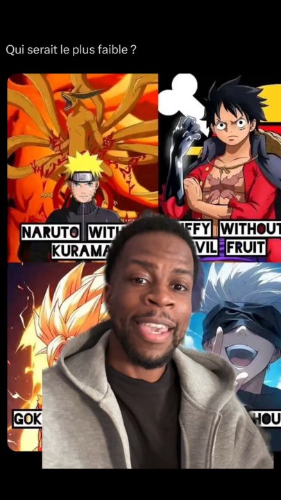 Quel perso serait le plus faible dans les anime?