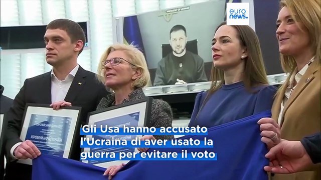 La premio Nobel per la pace Matvijčuk a Euronews: Kiev non ha bisogno di lezioni di democrazia