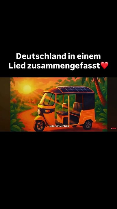 Deutschland in einem Lied zusammengefasst
