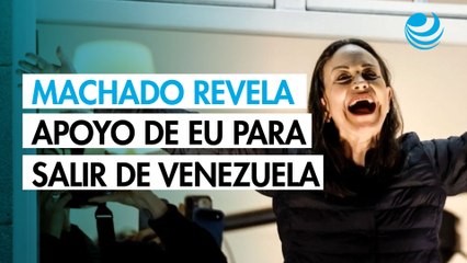 Nobel de la Paz, María Corina Machado revela que tuvo ayuda de EU para salir de Venezuela
