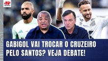 "Se o GABIGOL FOR PRO SANTOS, vai ser ÓTIMO para o..." POSSÍVEL SAÍDA do CRUZEIRO GERA DEBATE!