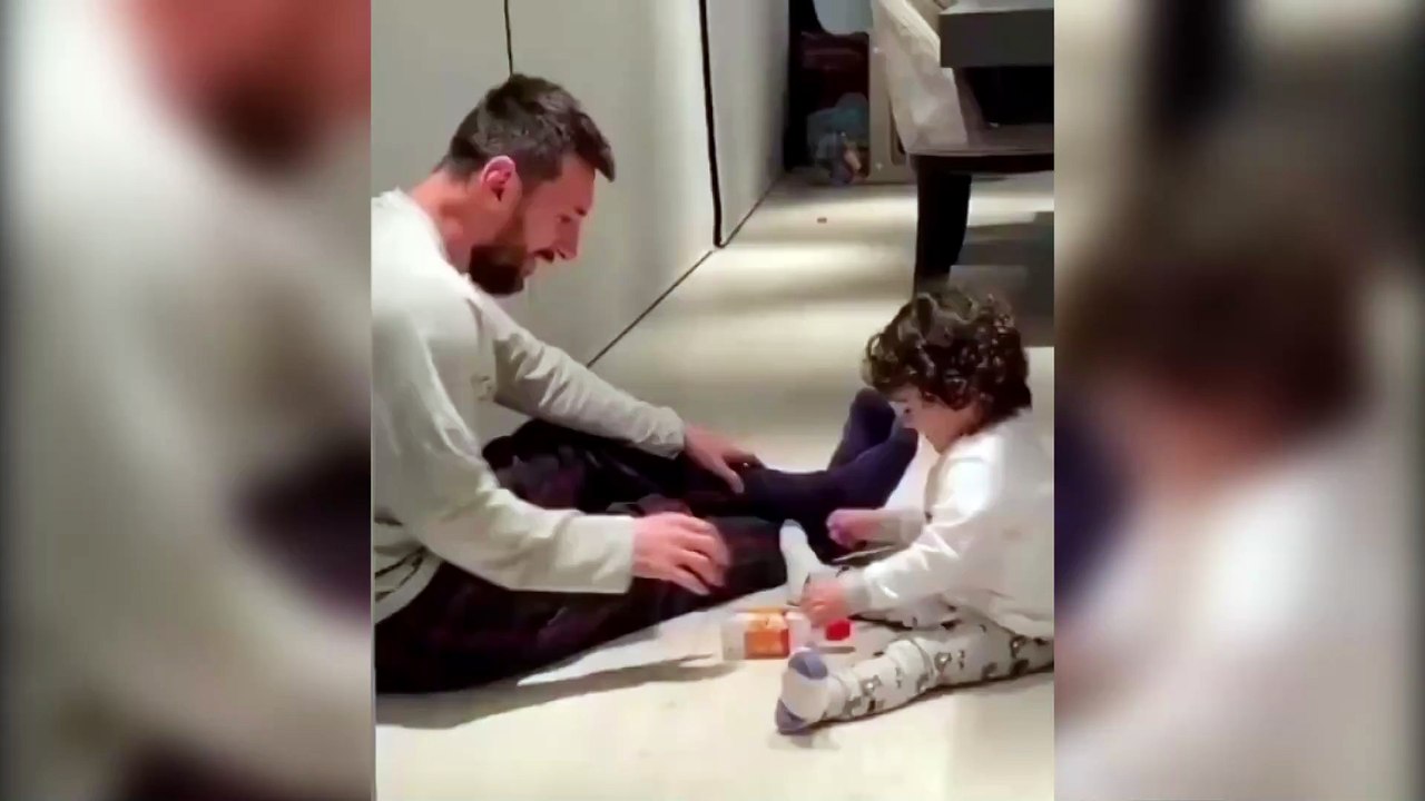 Leo ve Ciro Messi'nin keyifli anları
