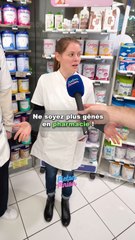 Arrêtez d'être gênés en pharmacie !L'idée n'est pas de se moquer, mais de montrer qu'il n'y a pas de gêne à avoir, quelle que soit votre demande.#pharmacie #microtrottoir