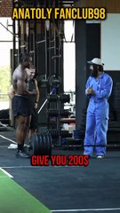 Money is not important 🤭#anatoly #fitness #gym