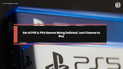 Set of PS5 & PS4 Games Being Delisted, Last Chance to Buy