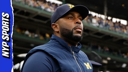 Michigan football coach Sherrone Moore jailed hours after shocking firing