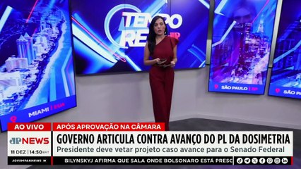 PL da Dosimetria: governo articula estratégia contra avanço do projeto no Senado | TEMPO REAL