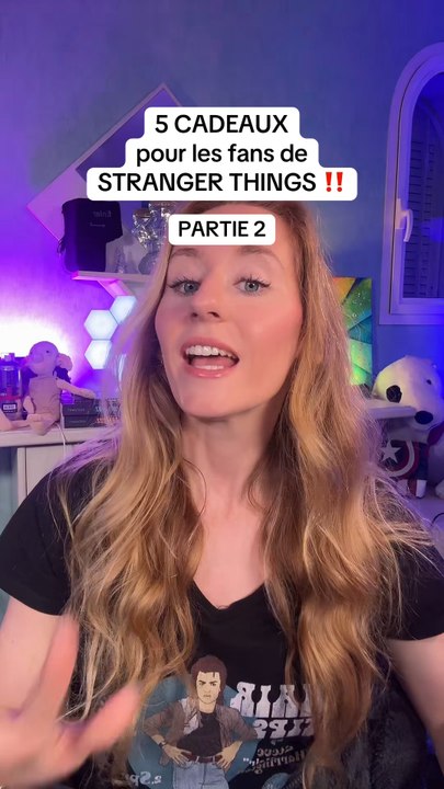 5 cadeaux pour les fans STRANGER THINGS ‼️