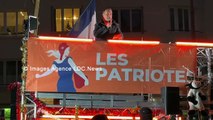 Marche Nationale pour la Paix. Les patriotes dans la rue avec Florian Philippot.