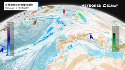 Os próximos dias podem ser marcados por grande variabilidade meteorológica, reforçando o padrão polar a partir de quarta-feira.