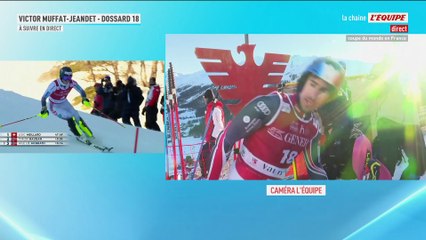Le replay de la manche 1 du slalom hommes à Val d'Isère - Ski - Coupe du monde - Ski