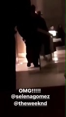 Selena Gomez & The Weeknd Kiss Inside The Grand Hyatt Sao Paulo Hotel In Brazil