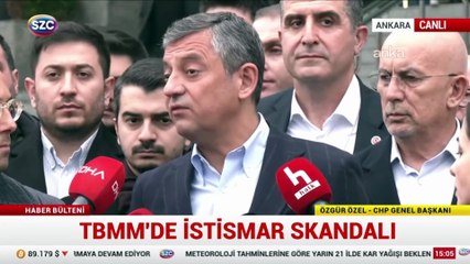 Özgür Özel: Meclis adına utandık