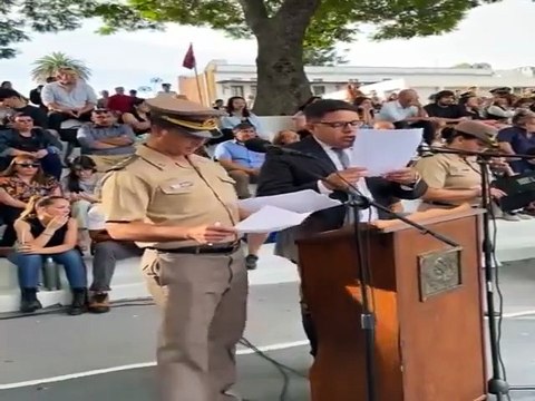 Ceremonia de premiación a los alumnos del Liceo Militar General Artigas - Montevideo 10/12/2025