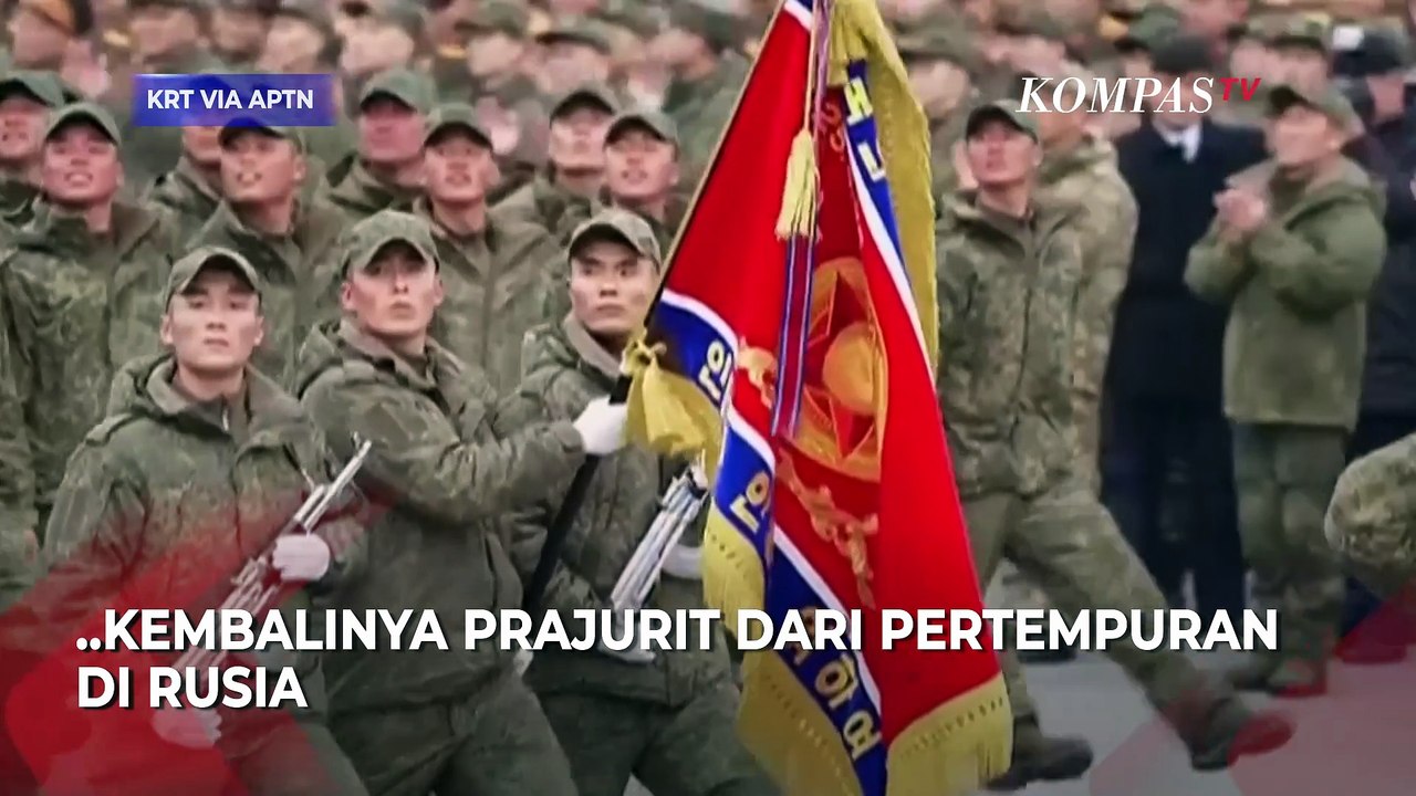 Pelukan Kim Jong Un ke Prajurit, Berhasil Pulang Usai Tempur di Rusia