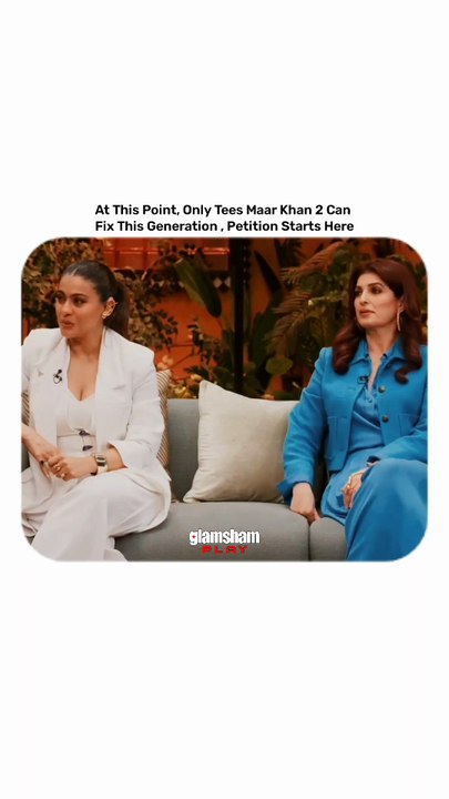 When the world makes no sense anymore, Tees Maar Khan 2 feels like the only solution 🎬  #glamsham #teesmaarkhan2 #bollywoodmemes #bollywoodhumour #filmyvibes #popculture  {glamsham, tees maar khan 2, bollywood memes, bollywood humour, filmy vibes, pop cu