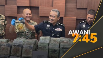 Jalan kaki sejauh 4KM, sambil pikul guni berisi dadah