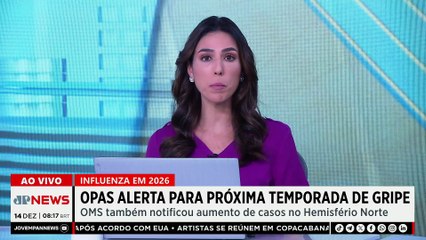 Opas alerta para temporada de gripe antecipada em 2026