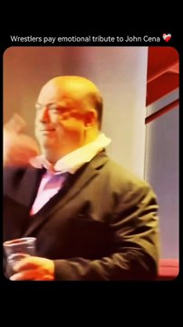 An emotional moment as wrestlers come together to honor a true icon; respect, legacy, and gratitude for John Cena ❤️ #glamsham #johncena #wrestling #wwe #tribute #emotionalmoment #respect #legend #wrestlingcommunity #iconic #sportsentertainment {glamsha