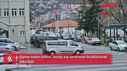 'Eşime neden baktın?' tartışması ölümle bitti! Tekel büfe önünde bıçaklı dehşet