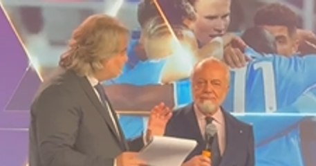 De Laurentiis su Conte: "Lo conobbi anni fa, già allora era un uomo straordinario" - VIDEO