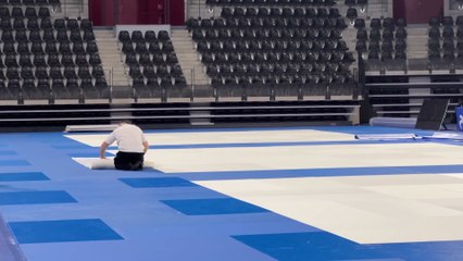 L'Arena Saint-Étienne Métropole se prépare à accueillir les judokas