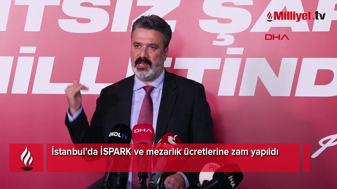 İstanbul’da İSPARK ve mezarlık ücretlerine zam yapıldı