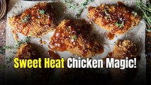 Oven Fried Southern Hot Honey Chicken