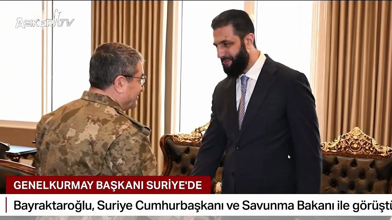 Genelkurmay Başkanı Suriye'de
