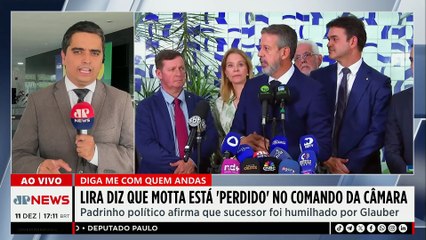 RELAÇÃO ESTREMECIDA? Lira diz que Motta está “perdido” no comando da Câmara