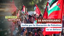 Movimiento para la liberación de Palestina conmemora su 58 aniversario