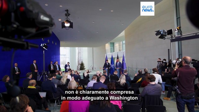 L'Europa deve fare molto di più in materia di sicurezza, avverte il cancelliere tedesco Merz