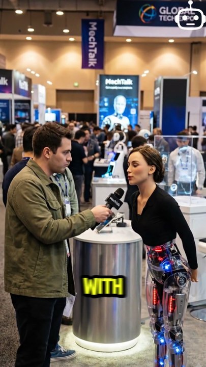 A Real Conversation Amid the Expo Crowd