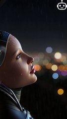 Emotional Robot Reacts to Everyday Life – Ultra Realistic Scene