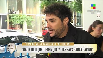 Homero Pettinato tiró más leña al fuego en la polémica por la votación de los Martín Fierro de Streaming: "Si..."