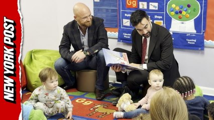 Mayor-elect Zohran Mamdani visited a Chelsea daycare center where he touted his universal childcare plan
