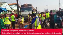 CU/ Gbessia : Forte mobilisation des autorités et populations autour de la journée citoyenne d’assainissement