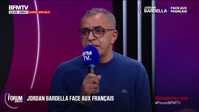 FORUM BFMTV - La valeur travail ne paie plus , dit Farid, responsable associatif