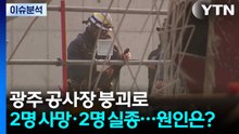 광주도서관 공사장 붕괴로 2명 사망·2명 실종...사고 원인은? / YTN
