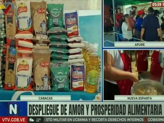Plan Amor y Prosperidad Alimentaria continúa despliegue en Caracas
