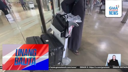 Ilang pasahero sa NAIA Terminal 1, inabot nang 2 oras sa pagkuha ng bagahe | Unang Balita