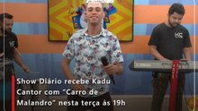 Nessa terça-feira(9) o programa Show Diário apresentado por @tikinhopankdaoof, recebeu @Kaducantoroficial_ para dar um show com a música "Carro de malandro". O programa Show Diário vai ao ar toda terça-feira, às 19h na TV Diário do Sertão