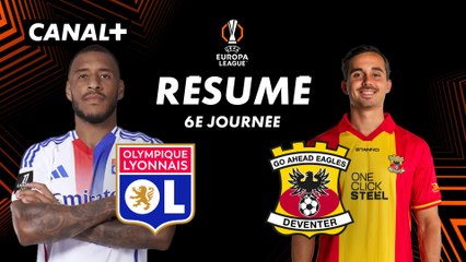 Le résumé de Lyon / Go Ahead Eagles - Ligue Europa 2025/26 (J6)