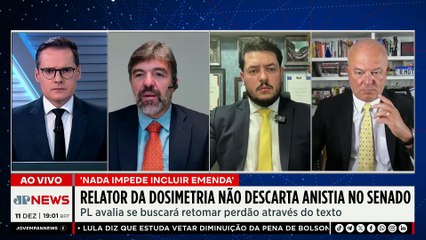 Relator da dosimetria admite que anistia pode voltar no Senado