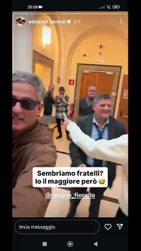 Edoardo tavassi con fiorello