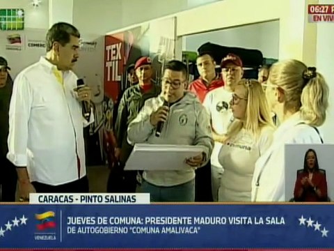 Presidente Maduro aprobó la construcción de una Concha Acústica en la Comuna Amalivaca